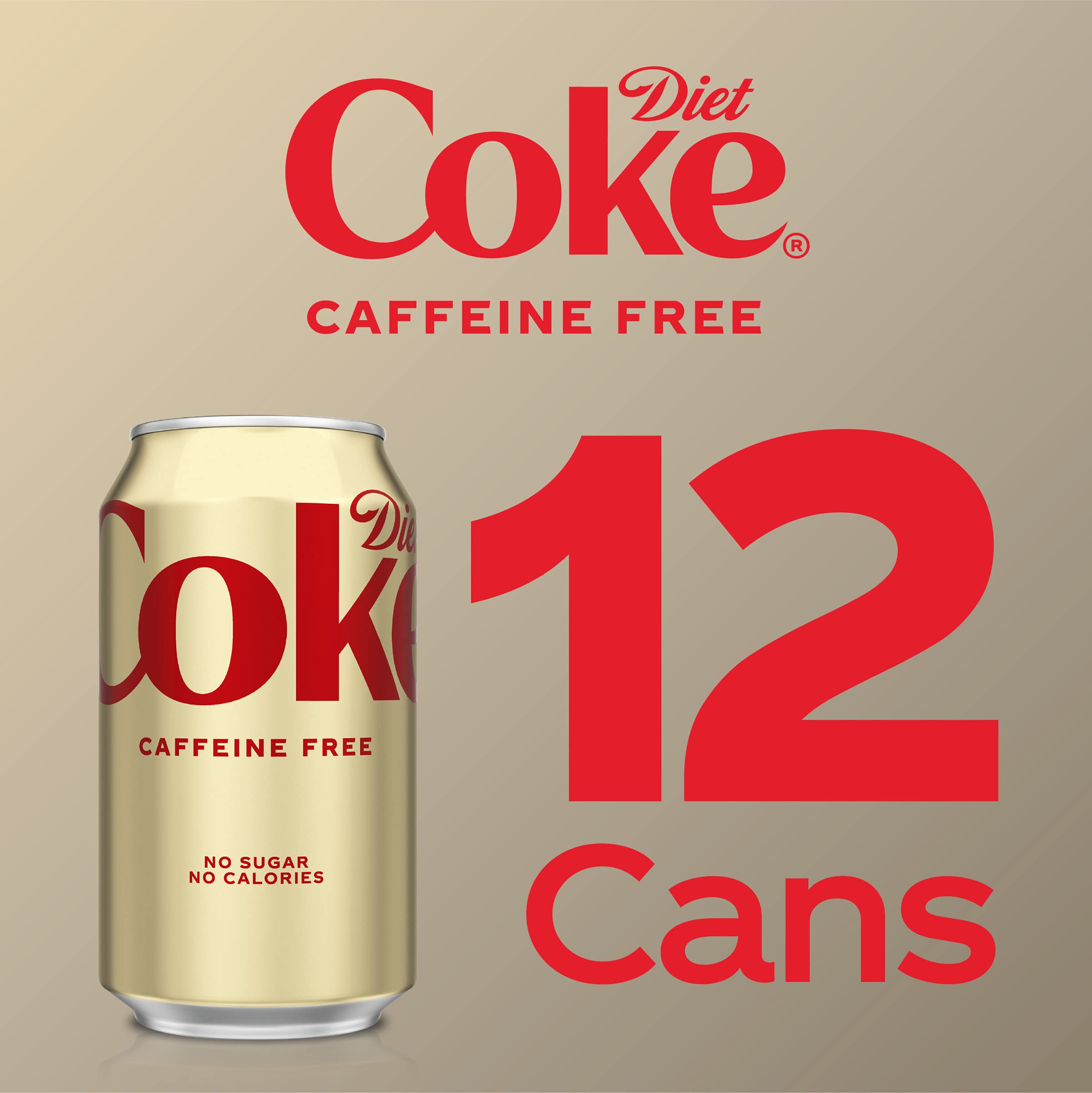 Buy CocaCola, Diet Coke, Caffeine Free, 12 oz (pack of 12) Online at desertcart UAE