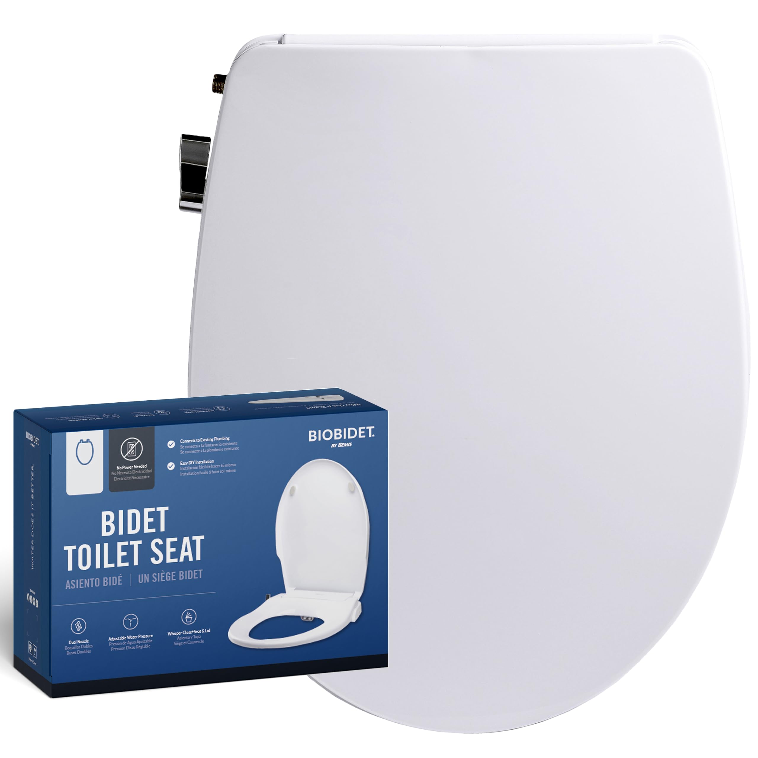 Bio Bidet Slim Zero Non Electric Bidet Toilet Seat