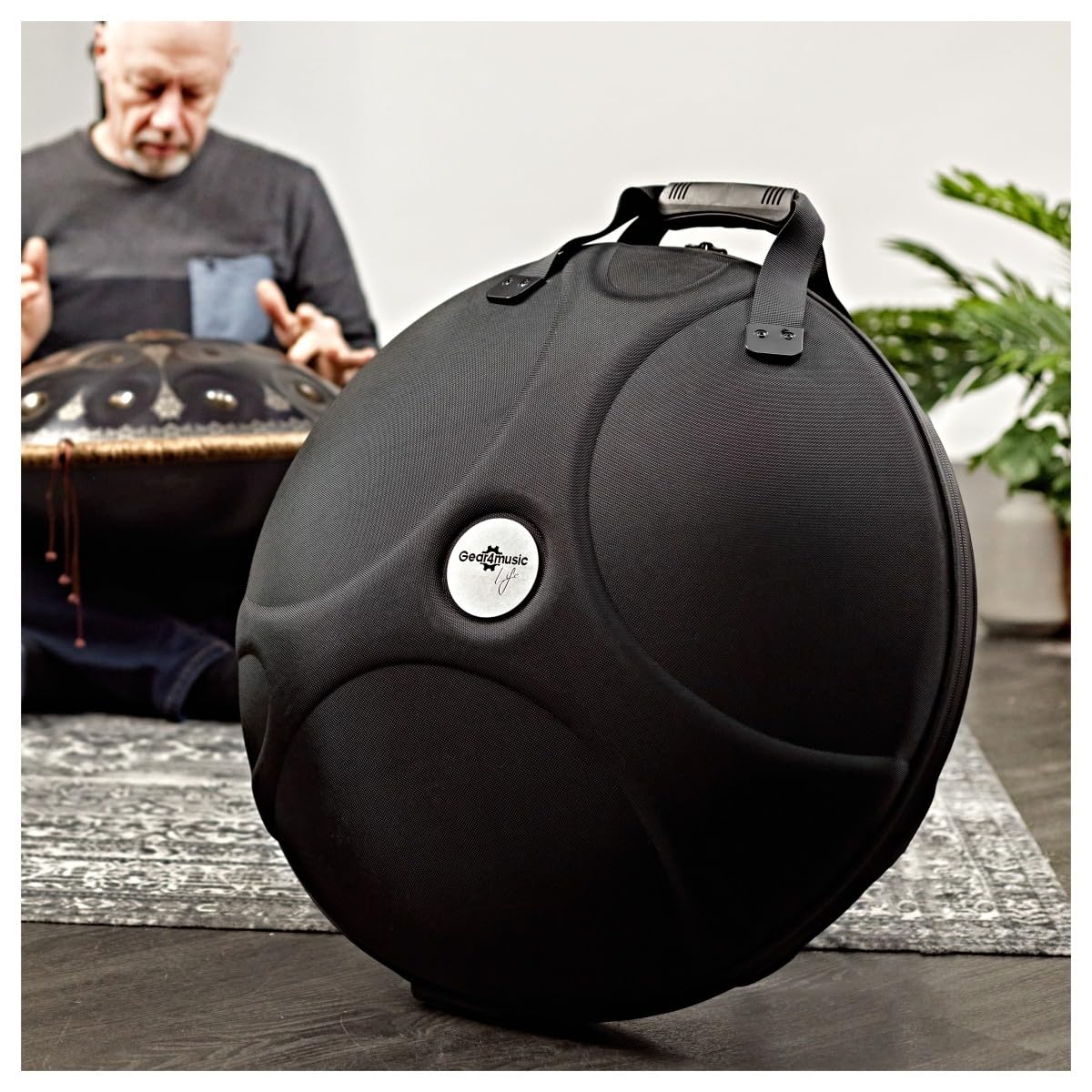 Gear4Music Life Handpan Hartschalenkoffer