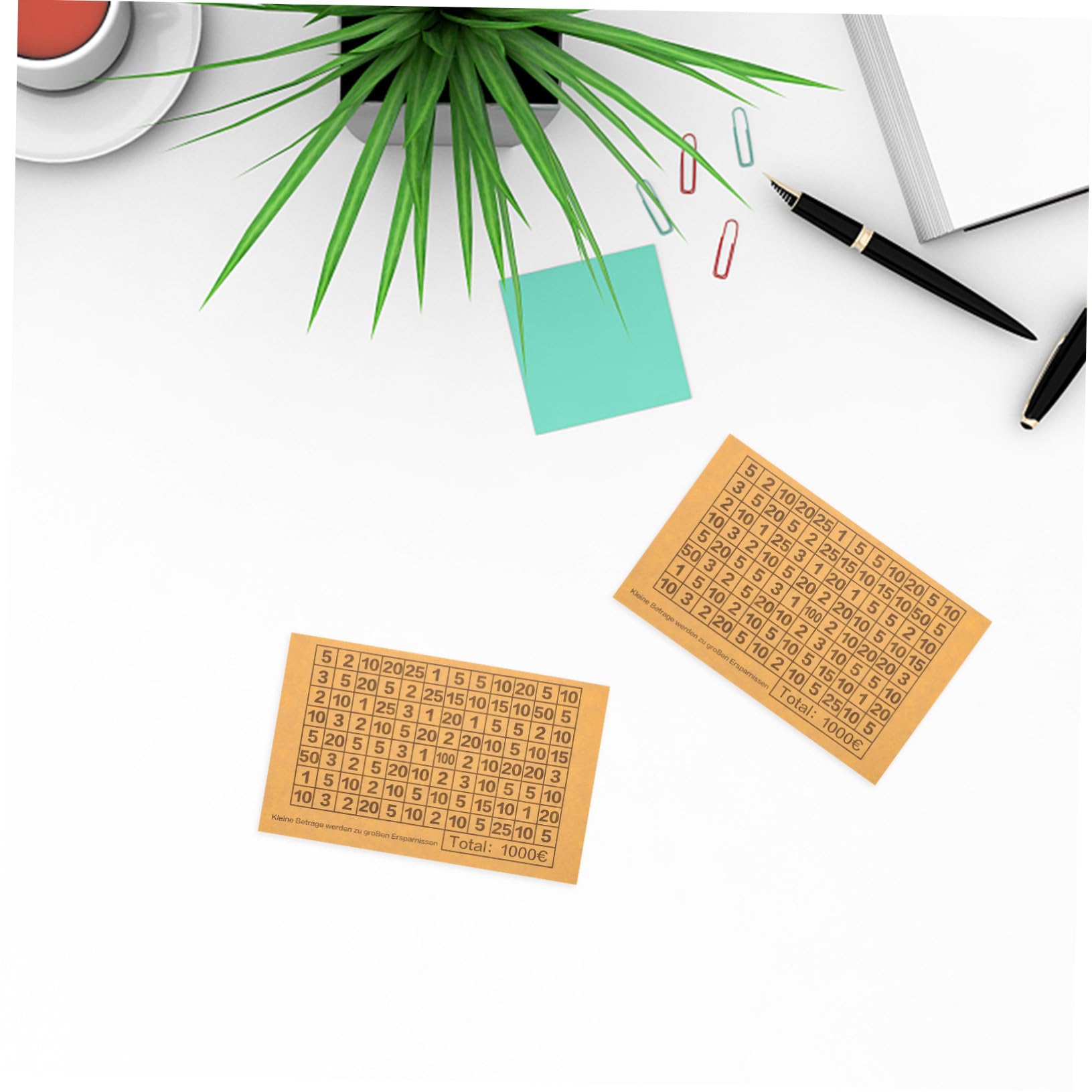 Pegatinas Adhesivas para Hucha de Ahorro, 20 Hojas de Papel Creativo para Proyectos Diy, Decoración y Enseñanza del Significado del Dinero para Niños