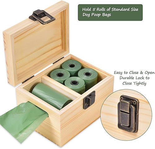 Miniatura 4 de Dispensador de bolsas para excrementos de perro al aire libre, soporte de pared, estación de residuos de mascotas, bolsa de almacenamiento para
