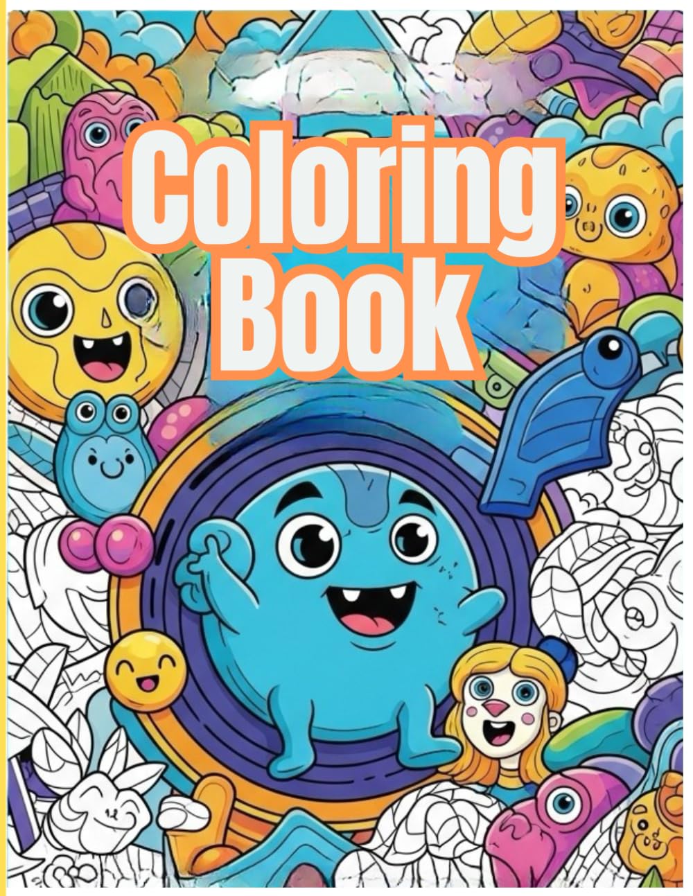 Epic Coloring Fun for Kids & Adults: Hours of Relaxation and Creative Fun