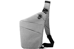 NORTH CARRY SLIM SLING: Anti-Theft Crossbody Bag for Women and Men