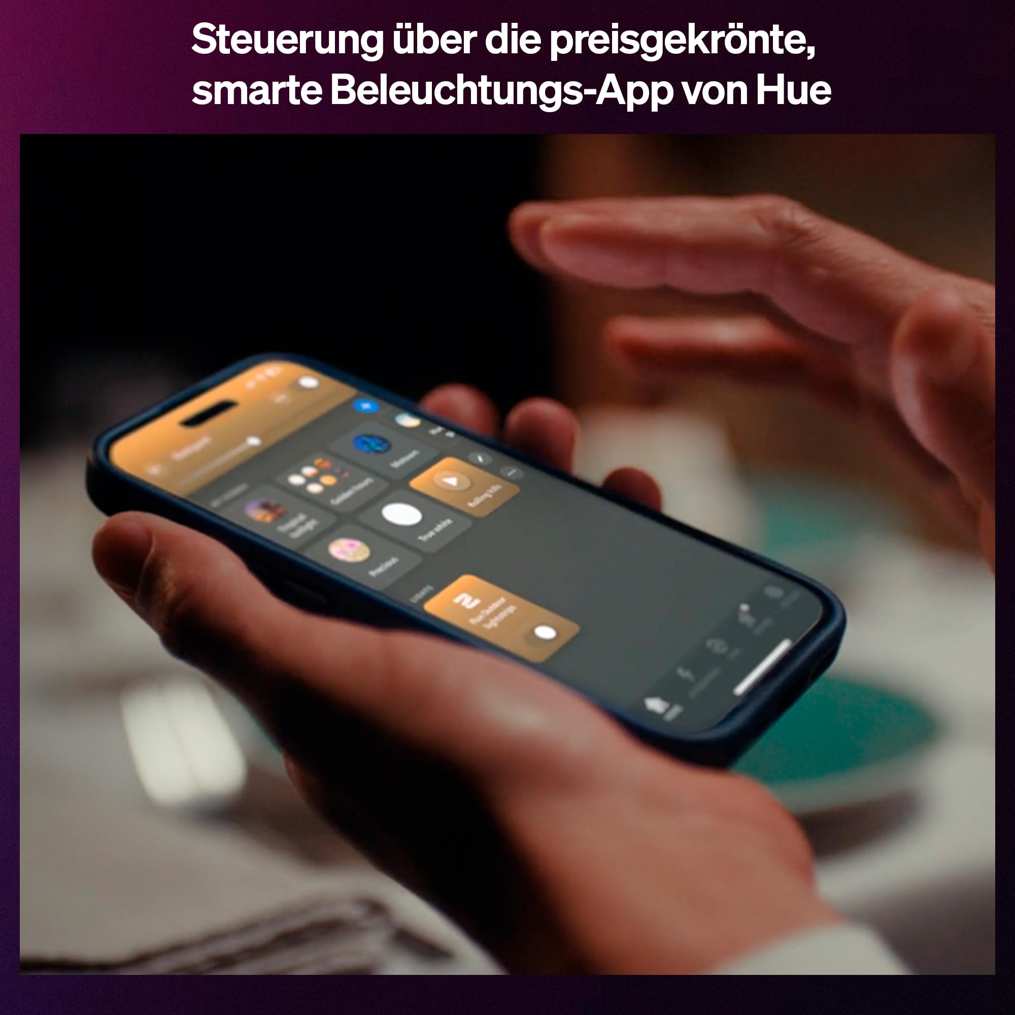 Hue Essential 5-Meter-LED-Flex-Lightstrip, RGBIC, lebendige Farben, flexible Innenbeleuchtung, einfache Installation, App- und Sprachsteuerung, kompatibel mit Alexa, Google Assistant und Apple Home