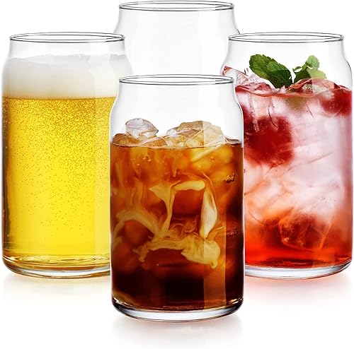 Friwer Classic Can - Vasos de 16 onzas, (4)