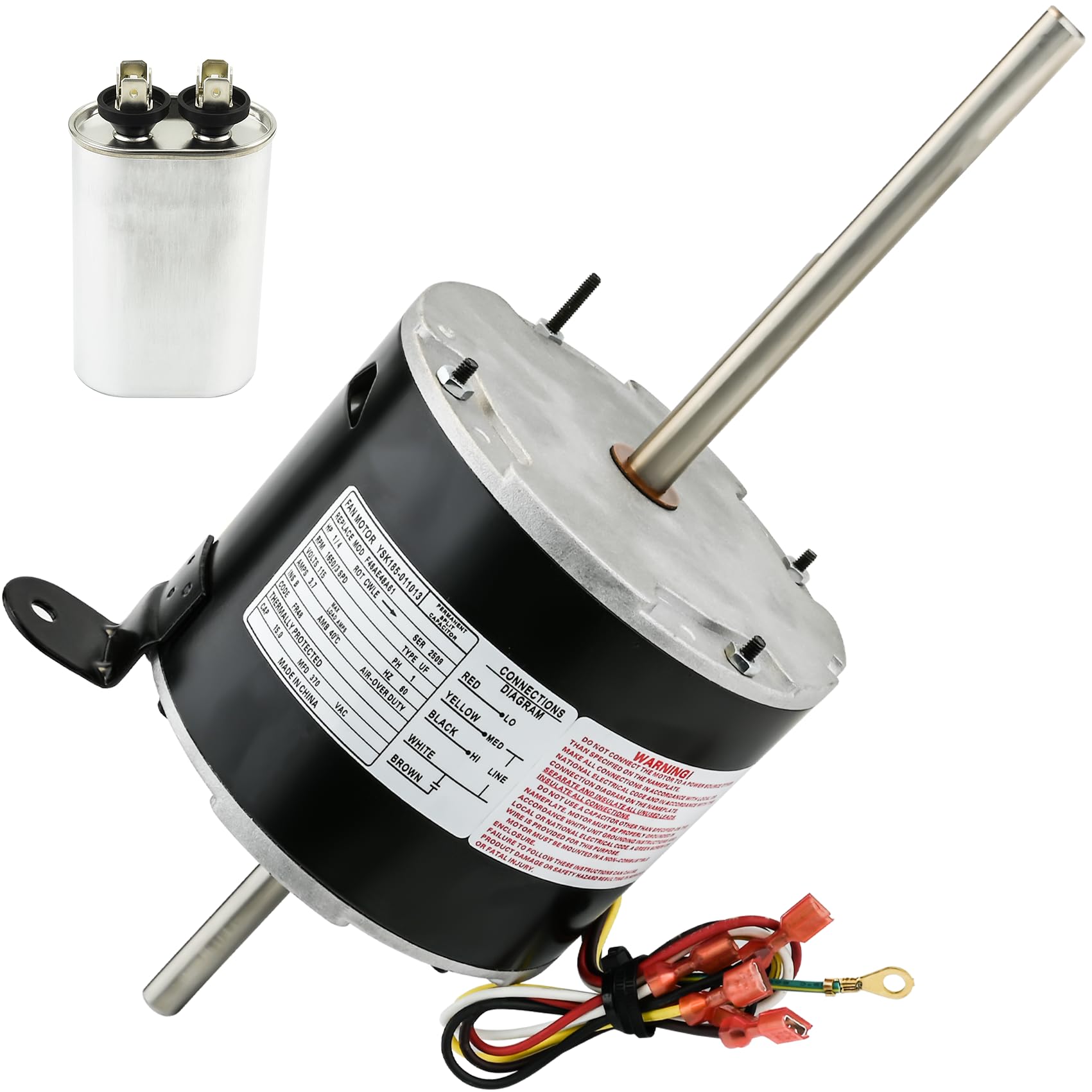 F48AE48A61 Fan Motor Replaces for genteq, 3314471.011, 3314471.013