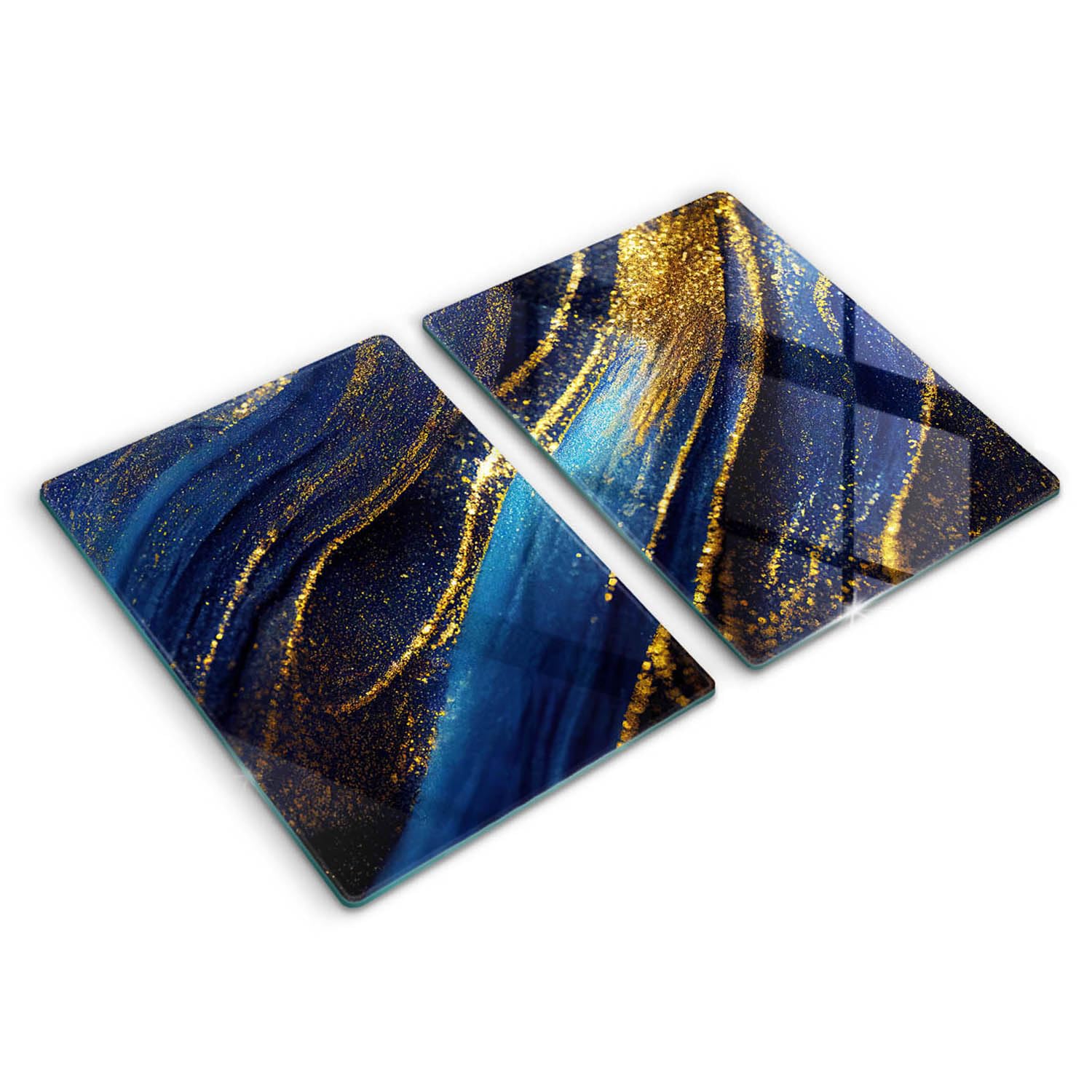Planche à découper 2x40x52cm Wallfluent matériau résistant bleu marine