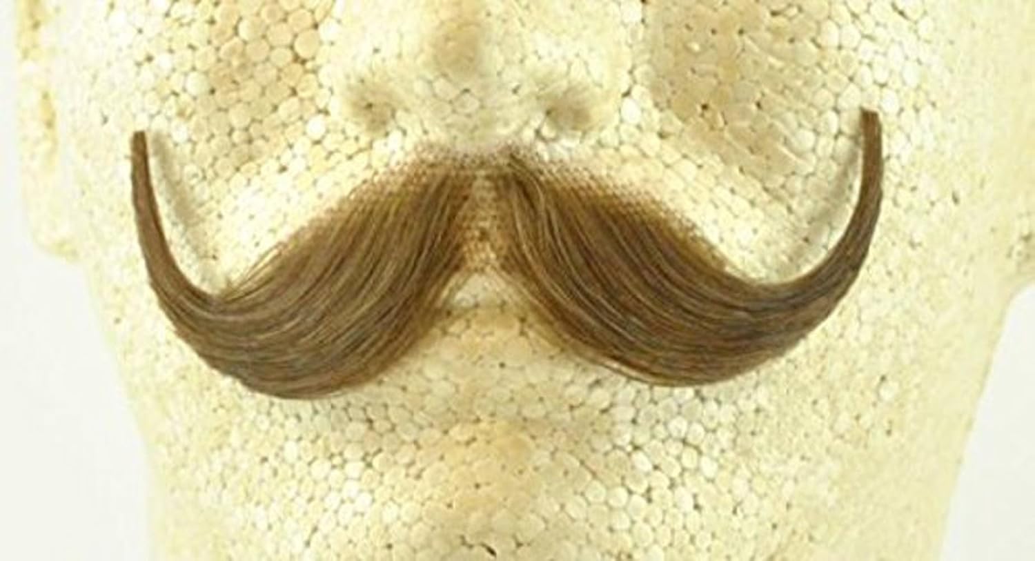 MyPartyShirt Light Brown Handlebar Moustache Amazon.de Spielzeug