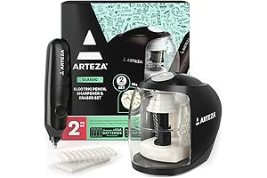 Arteza Electric Pencil Sharpener and Eraser Set
