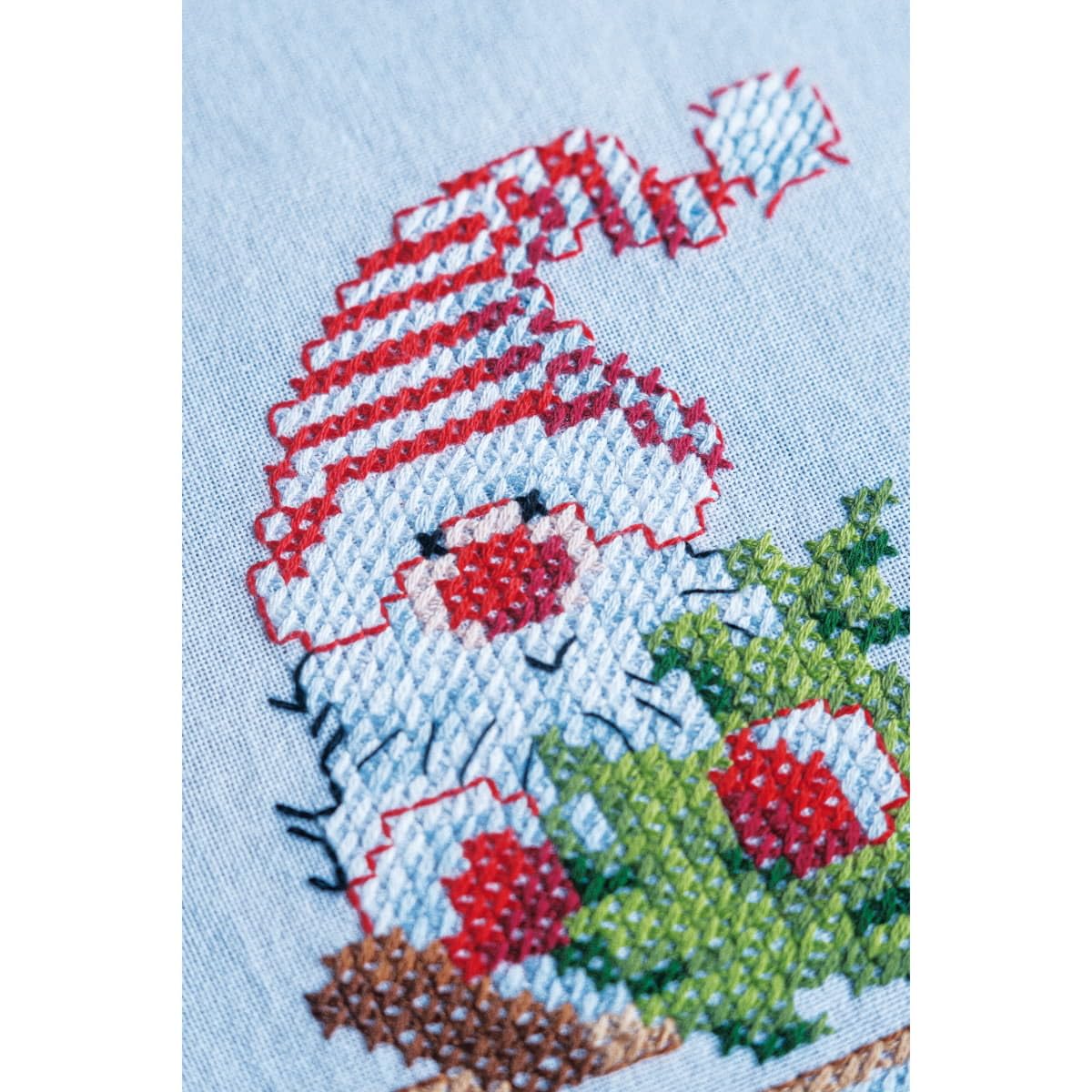 Vervaco Kit Nappe Gnome et Renne
