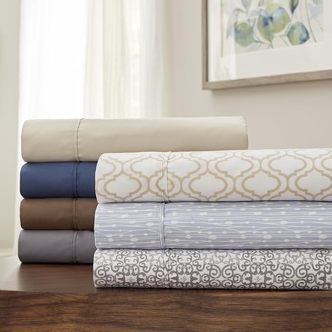 Serta Perfect Sleeper Smart Comfort Sheet Set with Nanotex