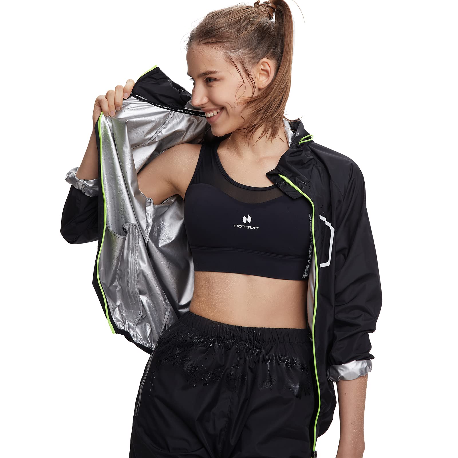 Amazon.co.jp: HOTSUIT サウナスーツ レディース 丈夫 ボクシング