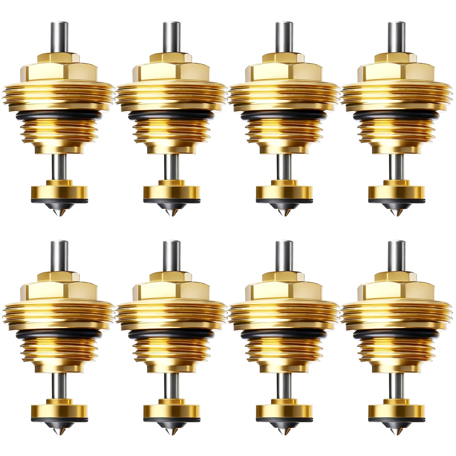 Underfloor Heating Manifolds Return Pin Valve Insert M30 x 1.5: Return Pin Valve Insert for UFH Actuator Underfloor Heating Manifold Pack of 8