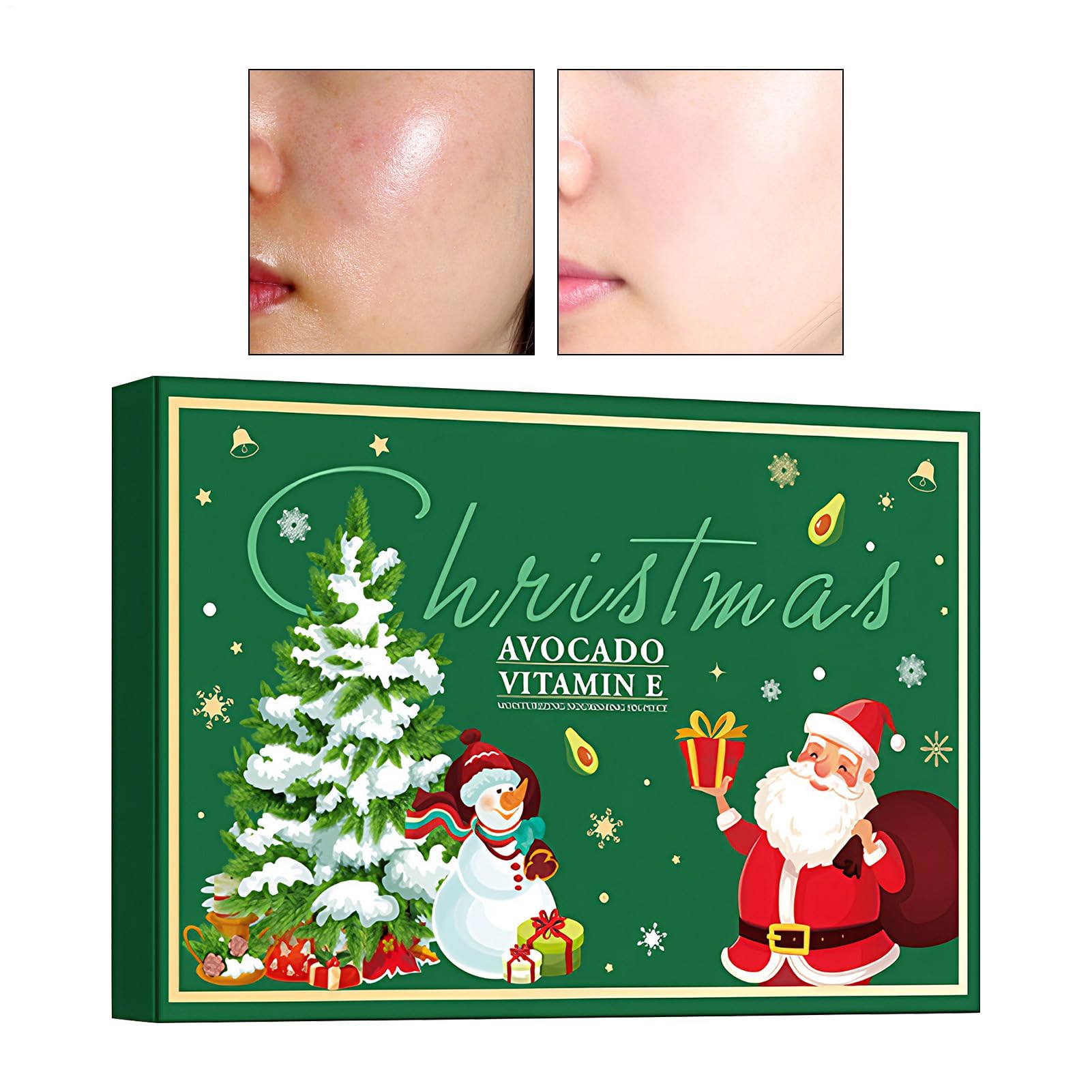 Kit De Cuidado Facial Para Mujer Extractos de Frutas Iluminador