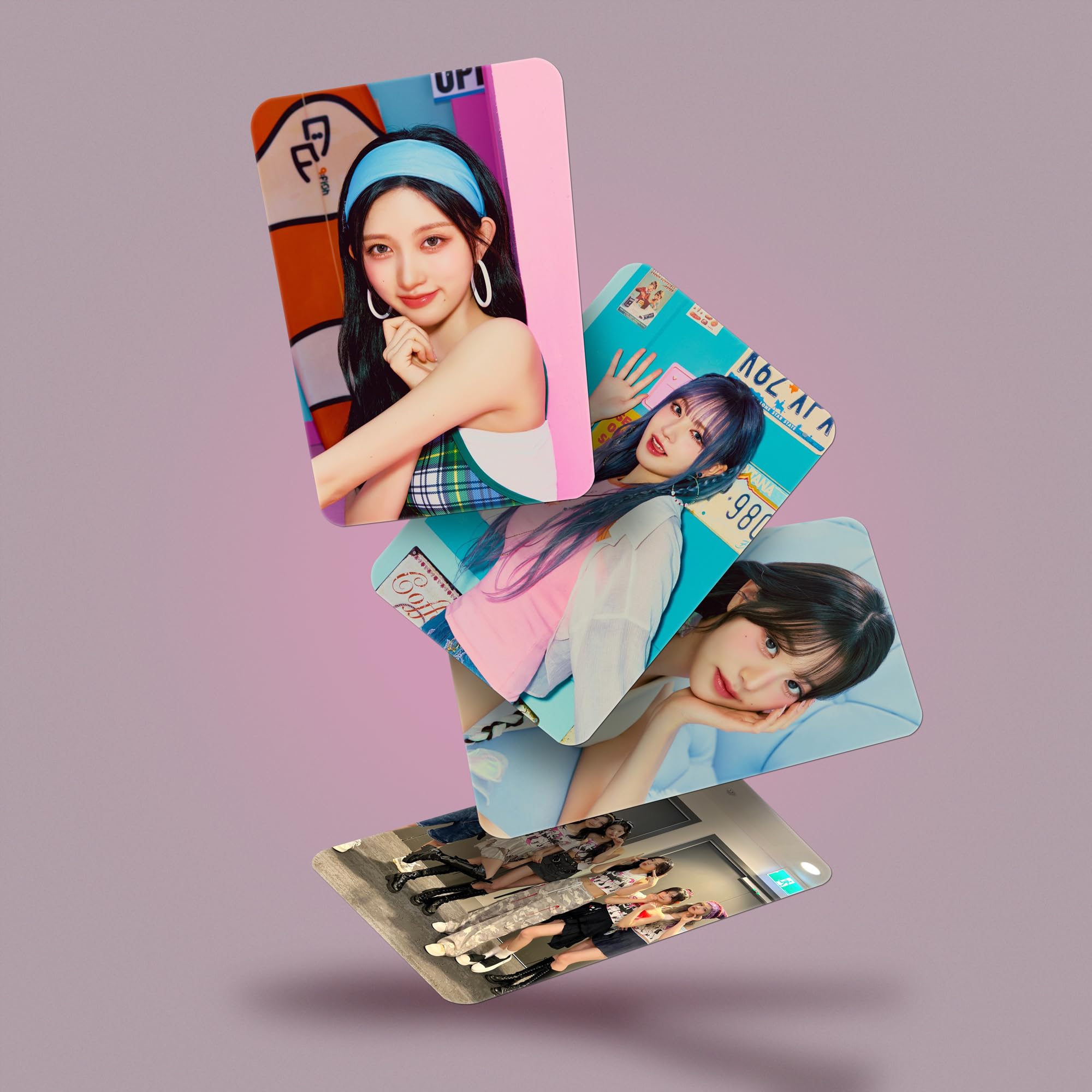 NS Trading IVE Alive Japan Album Concept Glossy Laminated Photo Cards (Set of 14+2 Freebies)