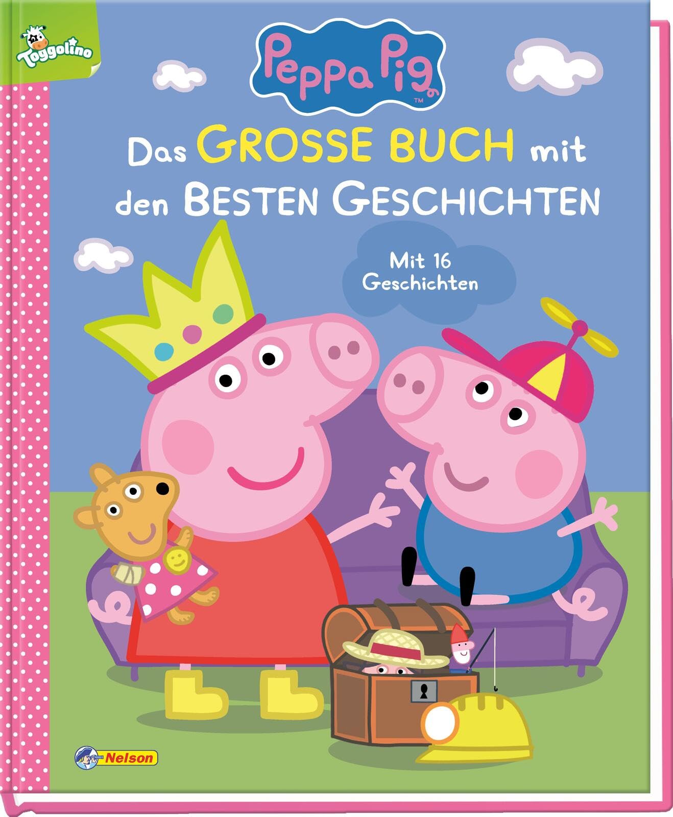 Peppa Wutz Gutenachtgeschichten: Das große Buch mit den besten Geschichten: Mit 16 Vorlesegeschichten ab 3 Jahren