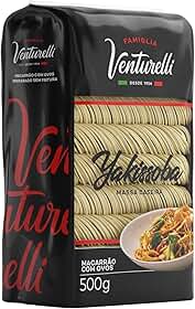 Massa Tipo Caseira Yakissoba Famiglia Venturelli 500g - Feita sem processo de fritura