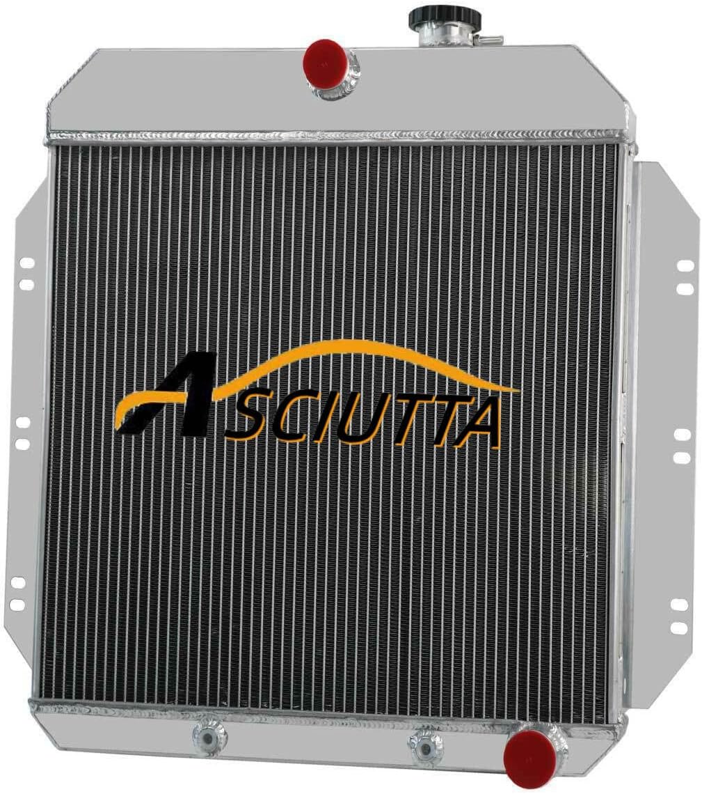3 Rows Aluminum Radiator For 1960-1962 1961 Chevy GMC Truck C10 C20 C30 K10 K20 K30 Pickup