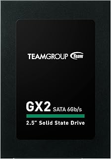 TEAMGROUP GX2 1TB 3D NAND TLC 2.5 Inch SATA III Internal Solid State Drive SSD (Read Speed up to 530 MB/s) Compatible with Laptop & PC Desktop T253X2001T0C101