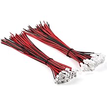 CHANZON 30 Pairs Jst PH 2.0 mm 22AWG 2Pin Pitch Plug Connector 7.87 inch