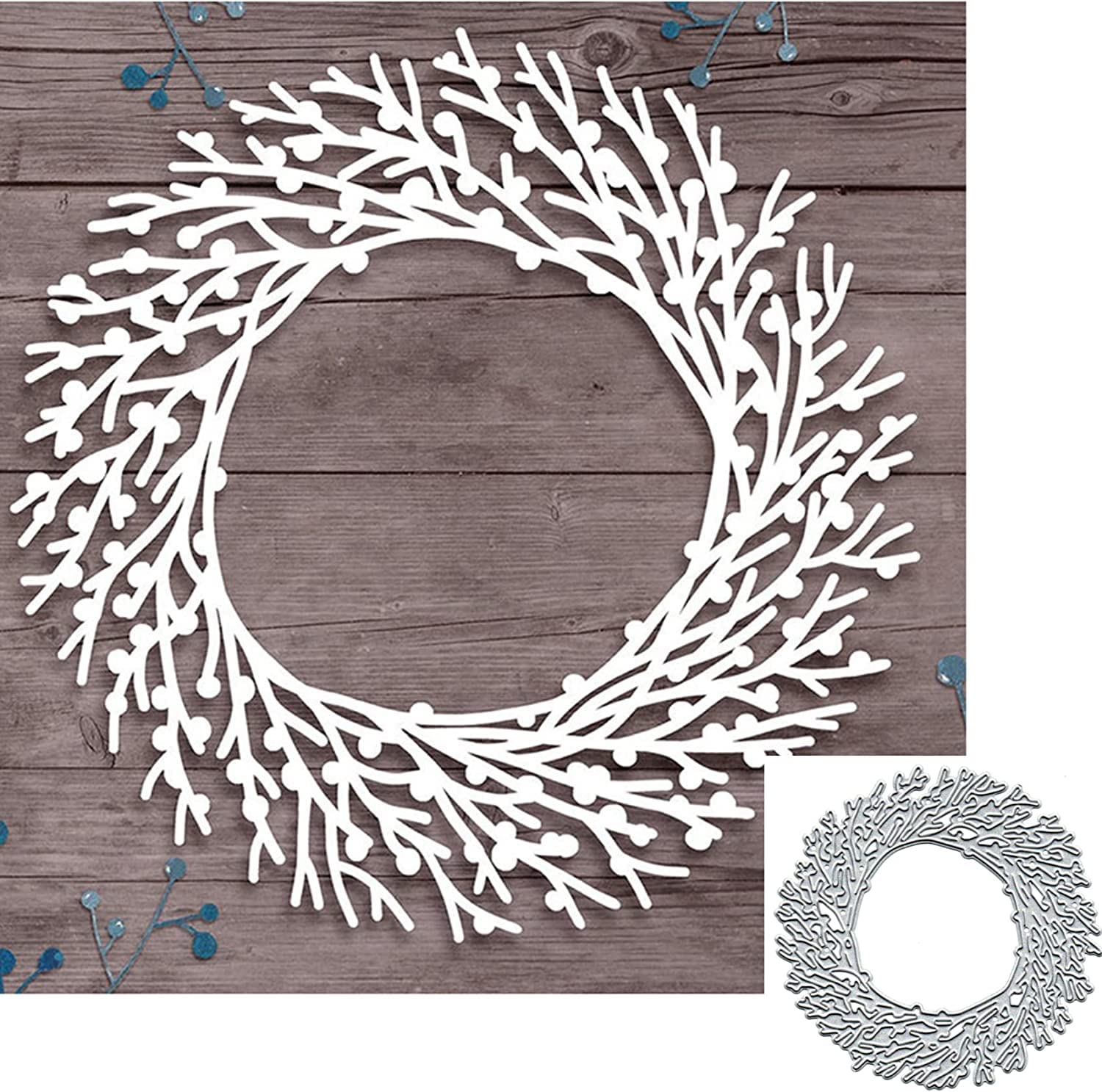 DIY Kranz-Stanzschablone Für Scrapbooking & Kartenbasteln - Prägeschablone, Stanzform