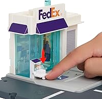 Vista 3 de Matchbox Conductores de Acción Centro de Paquetes FedEx