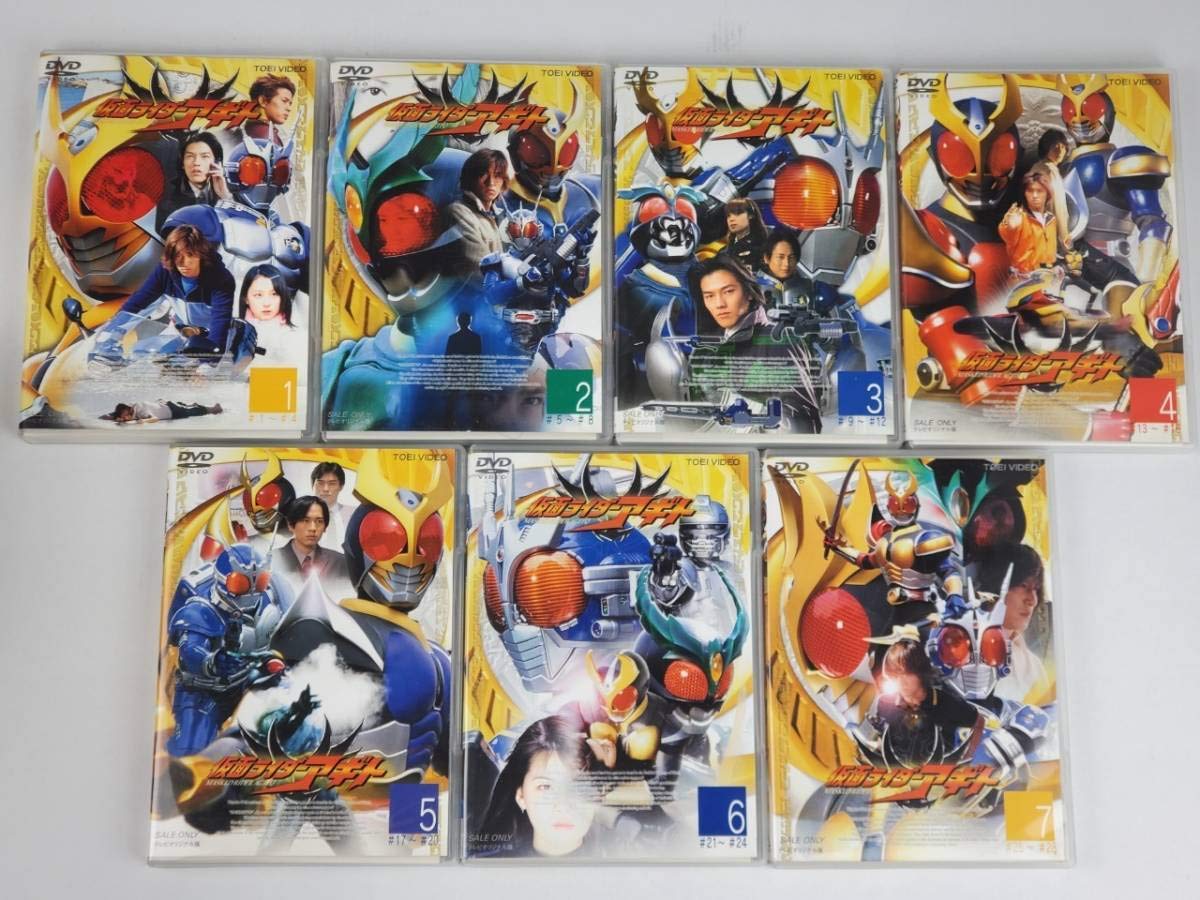 Amazon.co.jp: DVD 仮面ライダーアギト 全12巻 + 新たなる変身 全13巻 