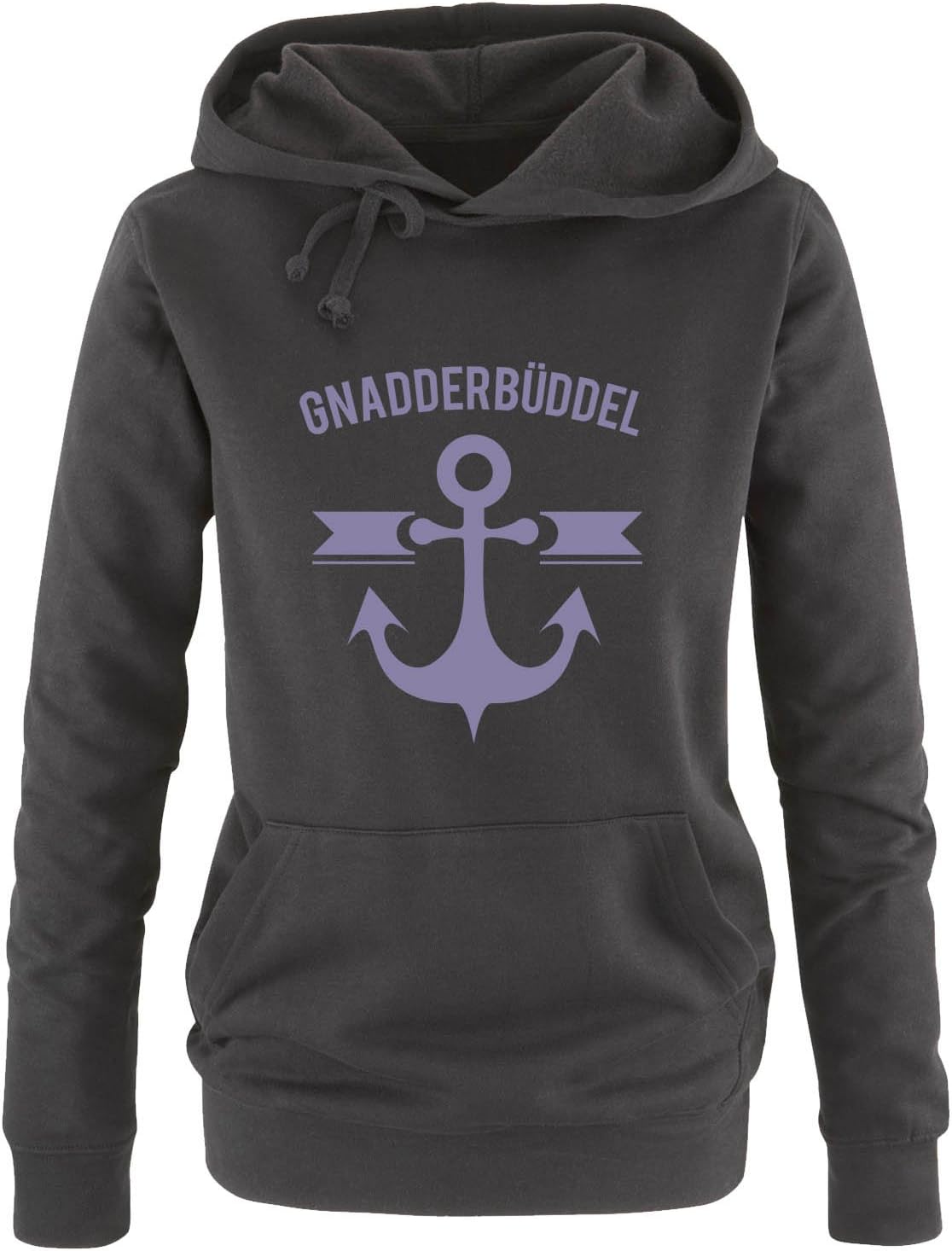 Hooded Sweatshirt Pullover Mit Anker Motiv Damen Neverless Damen