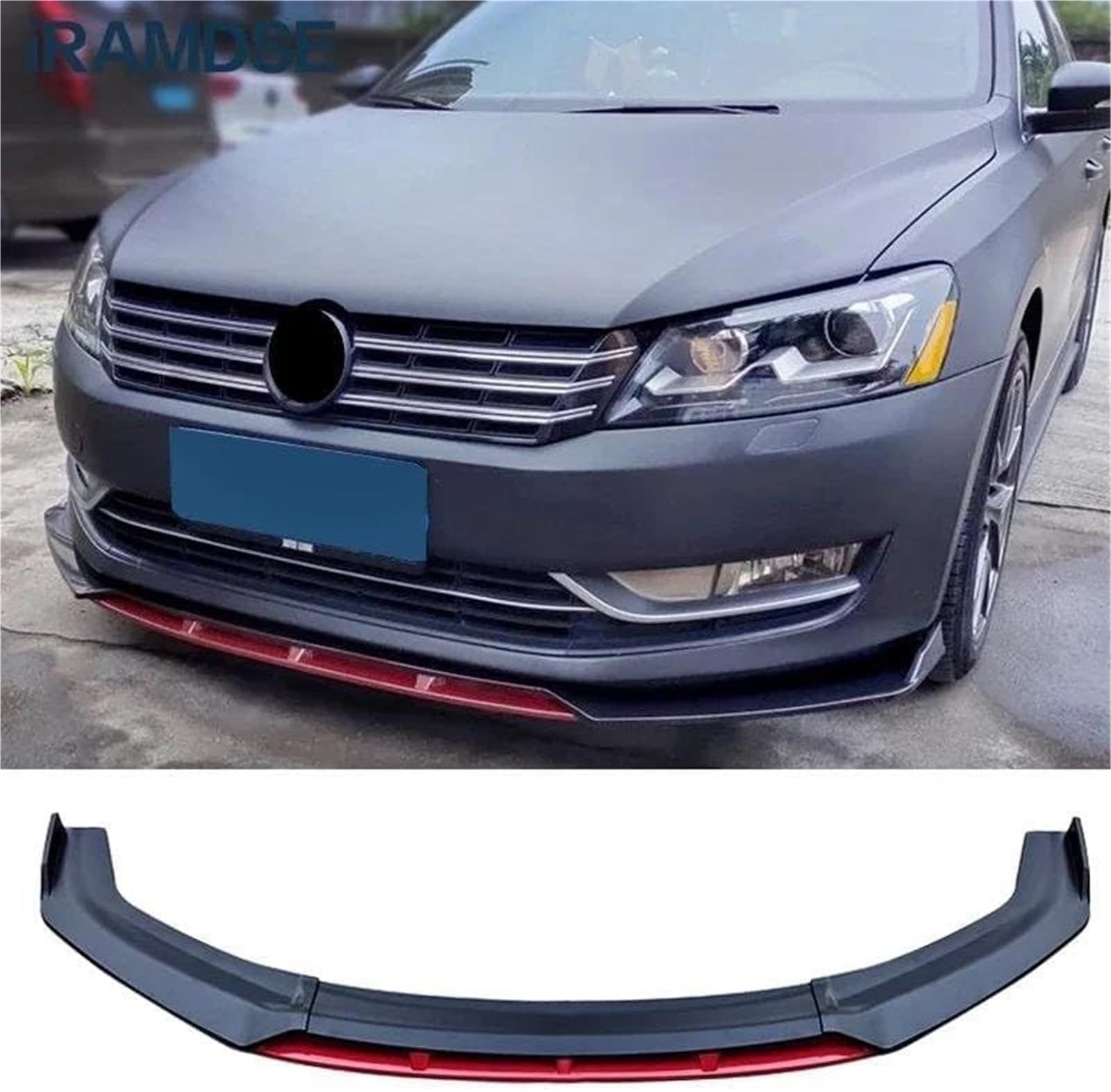 Splitter, dla dla VW, dla Passata, B7 Zderzak Spoiler 2010-2014