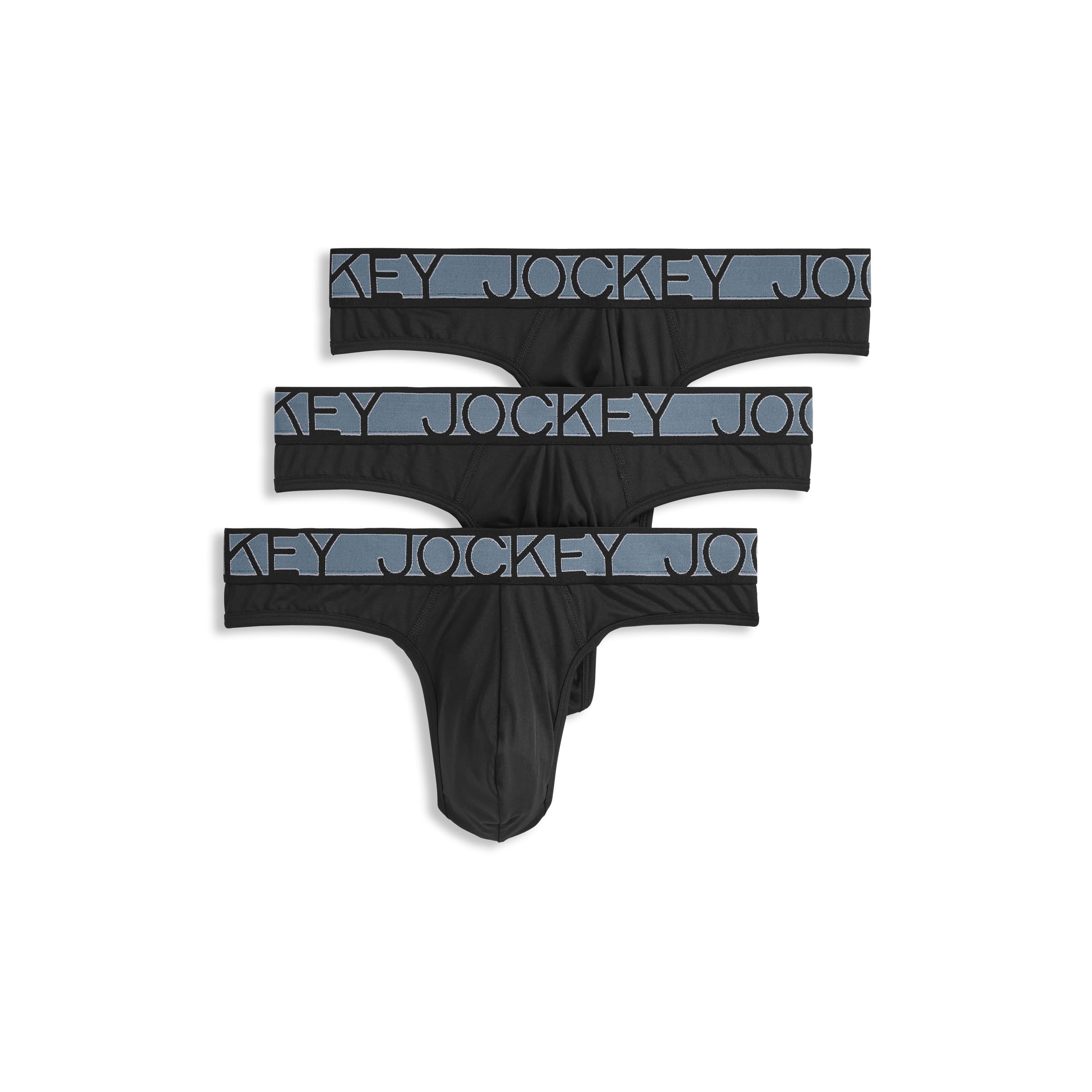 Men's Underwear Microfiber Stretch Thong - 3 Pack