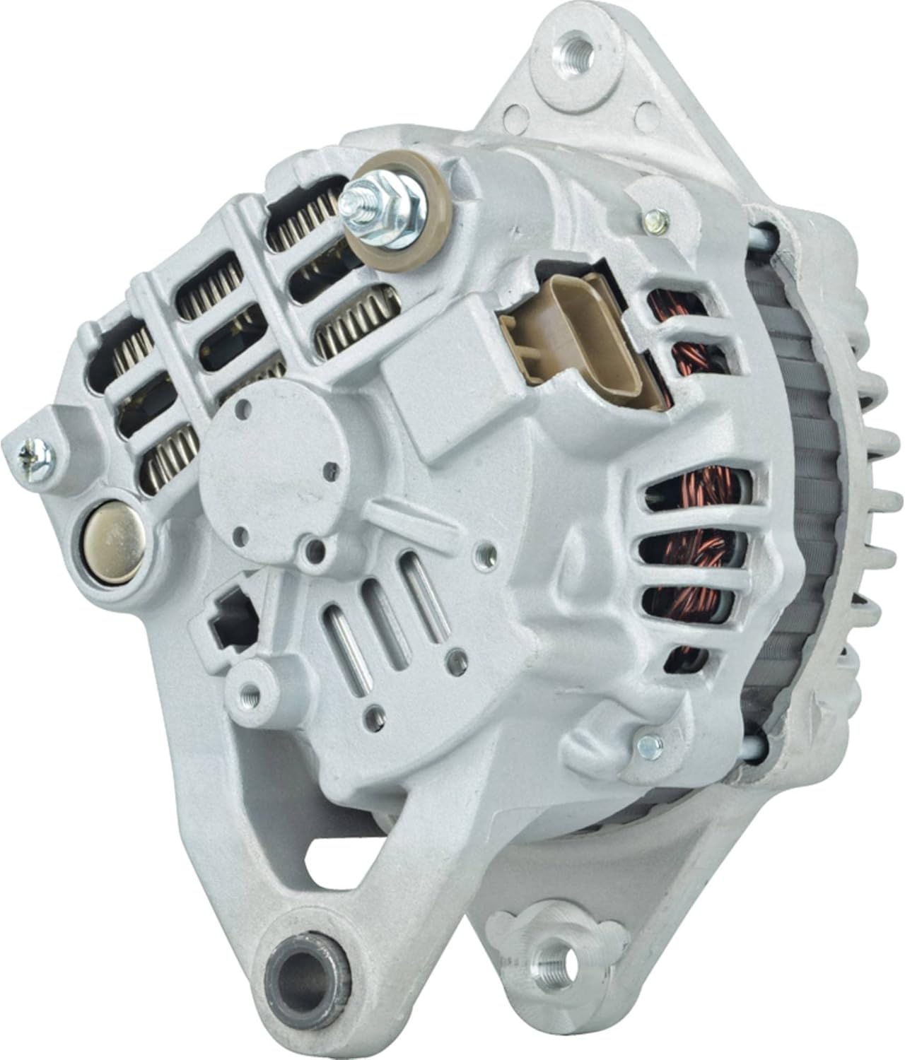 DB Electrical AMT0038 Alternator, rear-side view with electrical connections