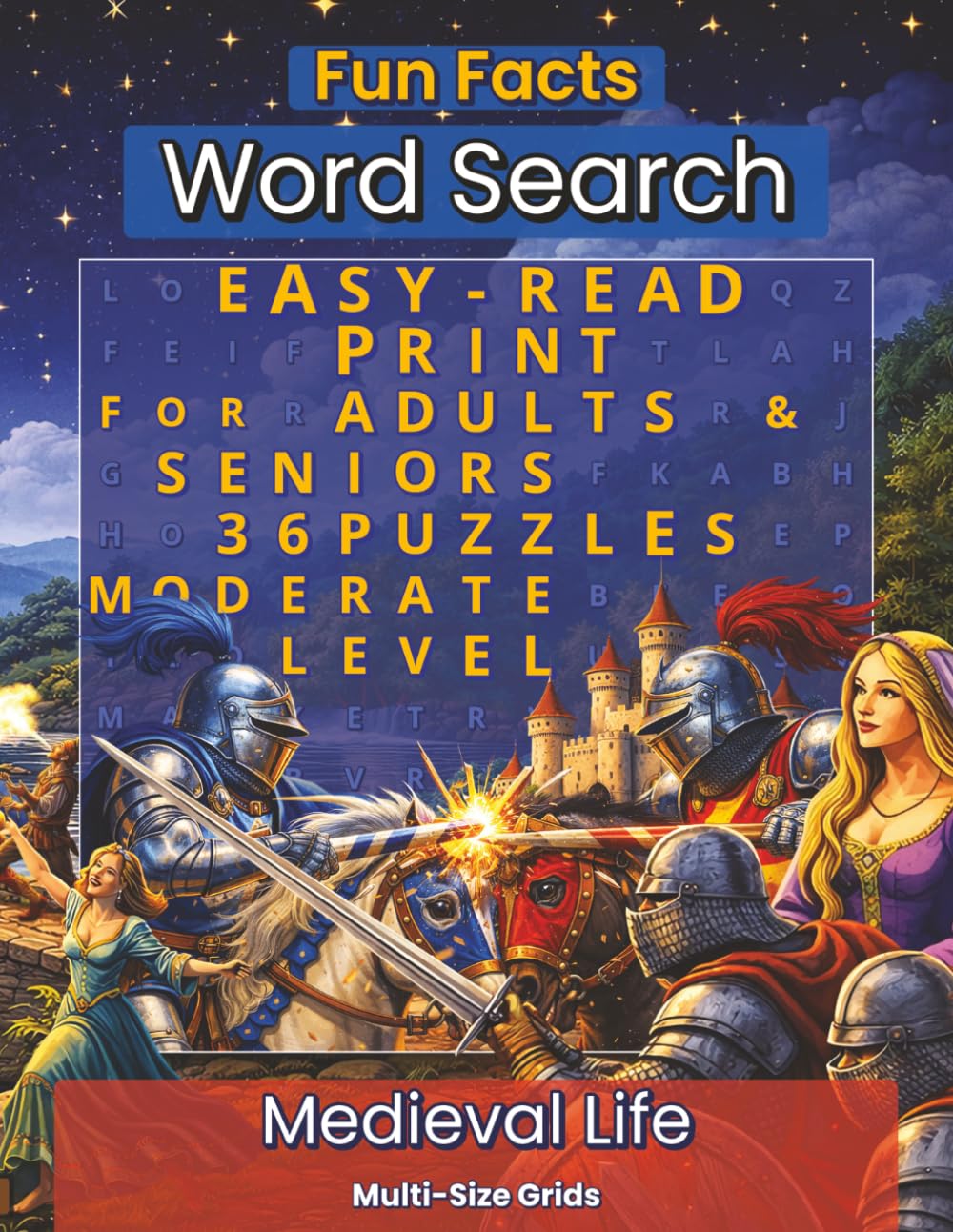 Fun Facts Word Search: Fun Facts & Word Search Puzzles from the Middle Ages (Fun Facts Word Search: History Series)