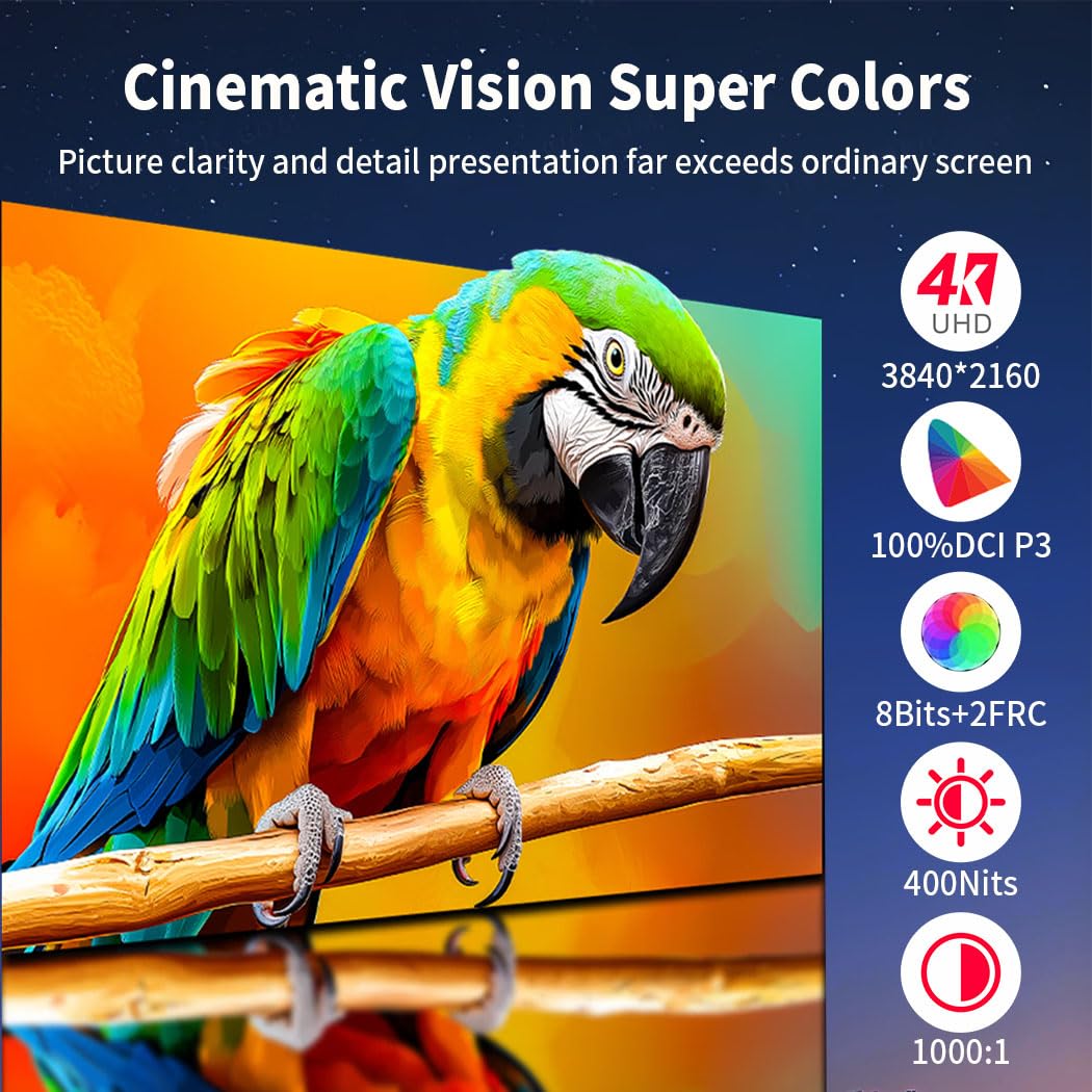 Amazon.co.jp: Magedok ポータブルモニター 4K 120Hz、17.3インチ