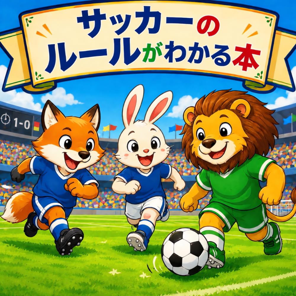 サッカーのルールがわかる本: 子どものための イラストでわかるサッカーのルール (ワールドカップとサッカーの本 こどもシリーズ)