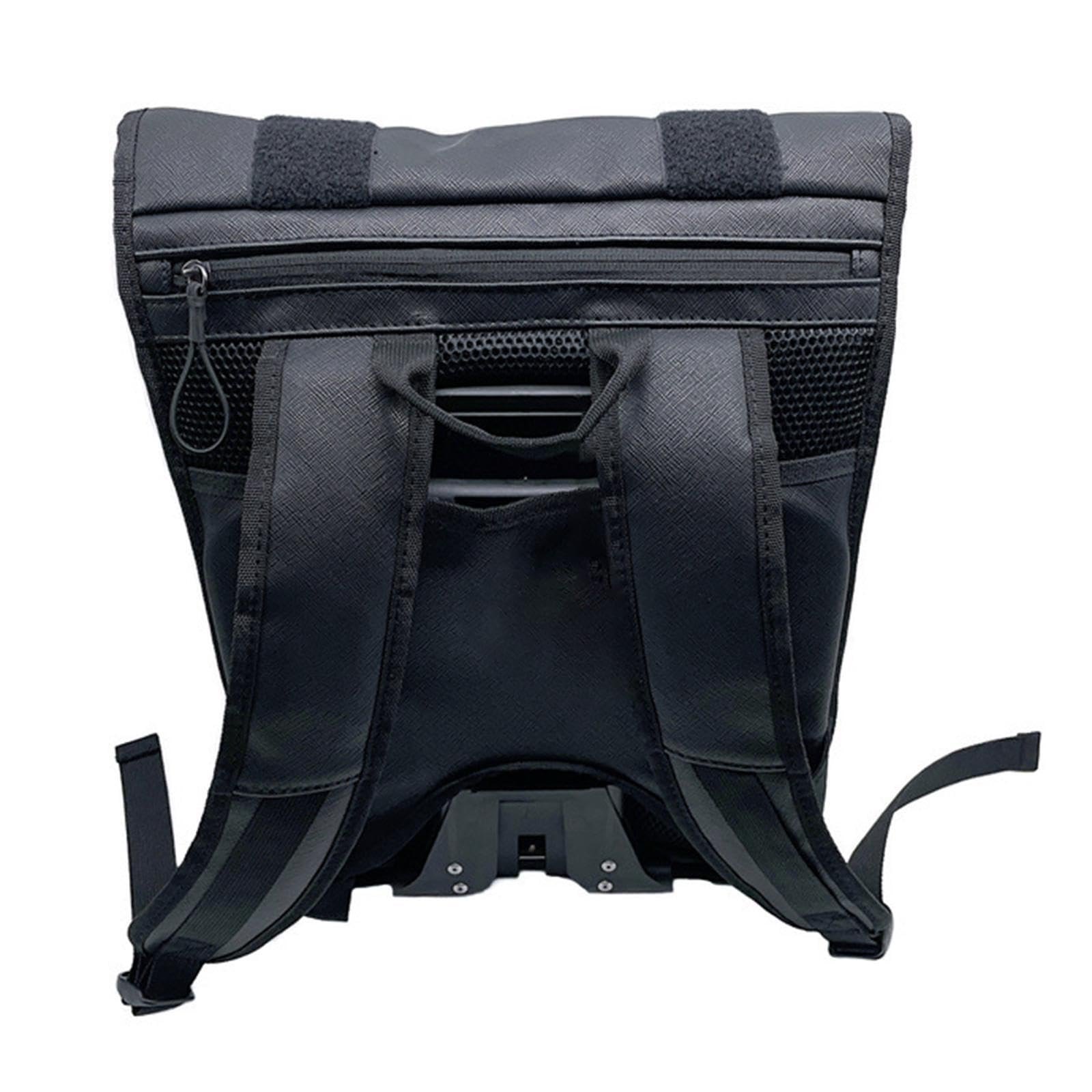 Cesta delantera plegable para bicicleta, elegante y desmontable, ideal para mochilas de bicicleta y almacenamiento de accesorios de ciclismo al aire libre, con funda