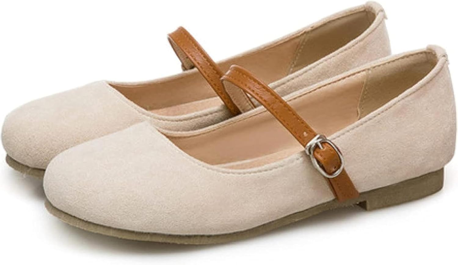 Women's Low Heeled Business Shoes Mary Jane Paired with Soft Straps Suitable for Daily Wear