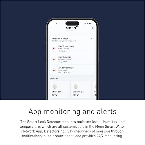 Vista 2 de Moen Flo by Moen - Detector de agua inteligente