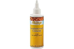 Fiebing's Leathercraft Cement: The Ultimate Leather Glue for Enduring Repairs and Flawless Craftsmanship