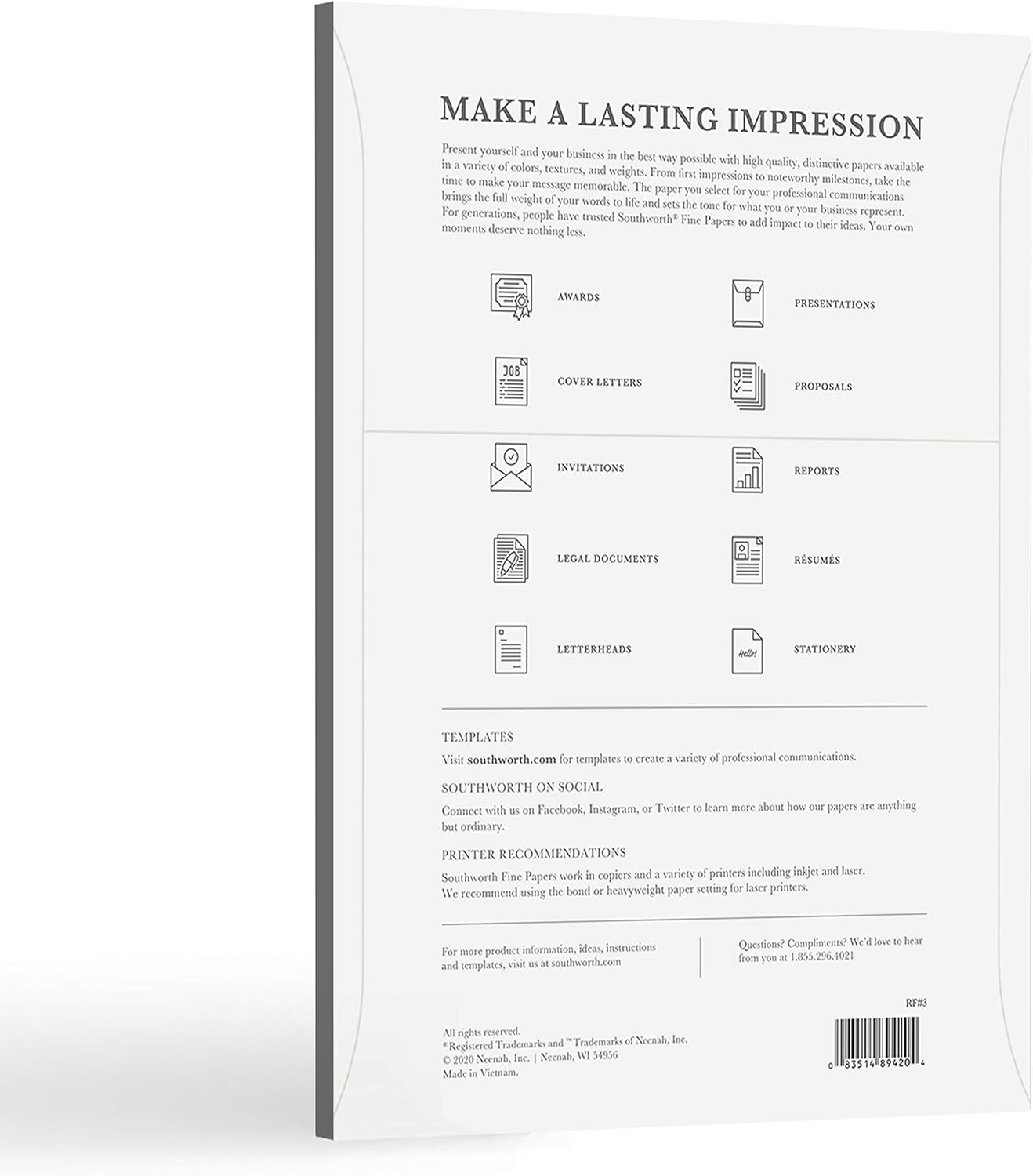 Amazon Com Southworth Resume Folders Envelopes 9 X 12 8 75 X 11 25 White 5 Of Each Packaging May Vary Rf 2 Resume Paper Office Products