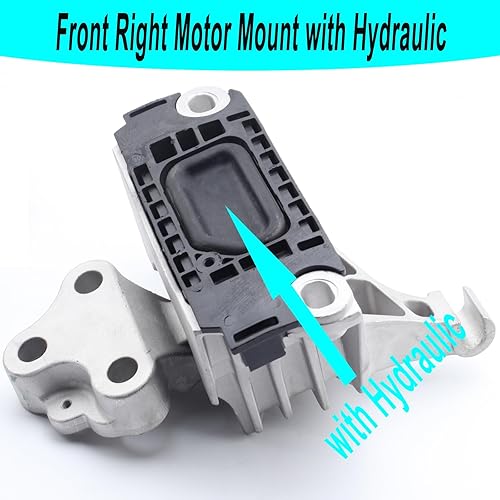 Miniatura 5 de Soporte de transmisión izquierdo con hidráulico compatible con Dodge Dart 2013-2016 2.0L 2.4L Reemplazo para 3385 A5822  A5823 68171877AC  68081491AF