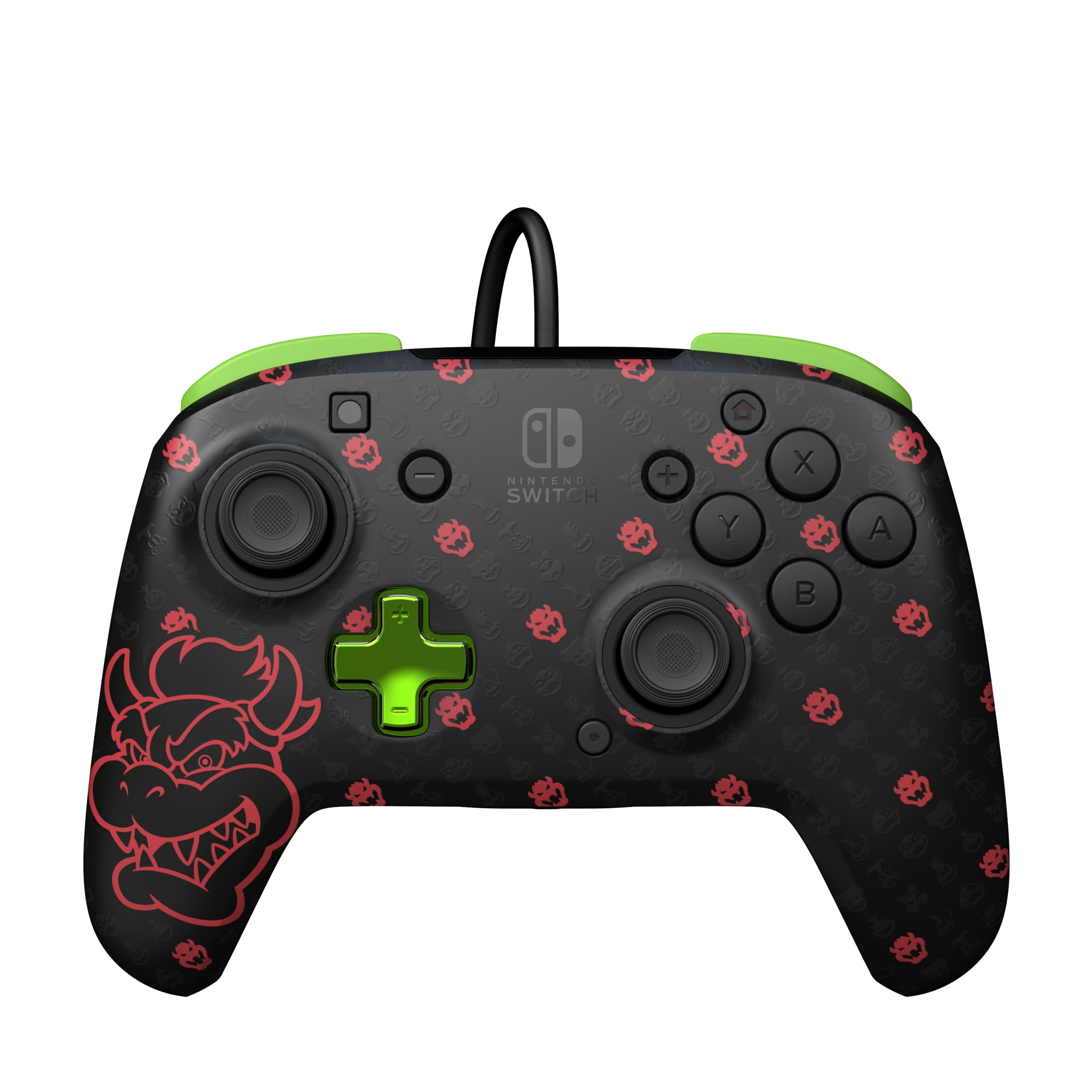 PDP REMATCH GLOW Wired Controller Bowser Nintendo Switch
