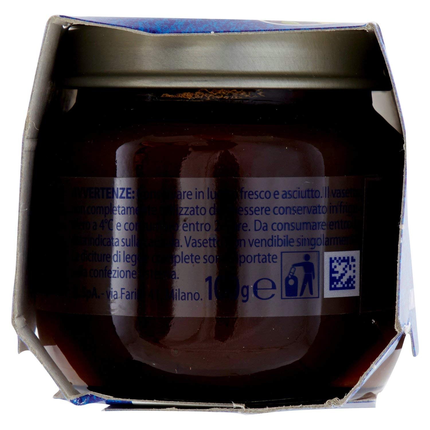 Mellin Omogeneizzato Di Frutta Prugna con Mela 100% Naturale – 24 Vasetti da 100 gr
