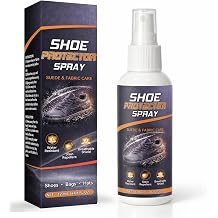 Shoe Protector Spray, Suede Shoe Protector, Rain Stain Guard, Waterproof Coating, Breathable, Suitable for Shoes for Suede Leather Sneakers Boots, Canvas Fabric,120ml