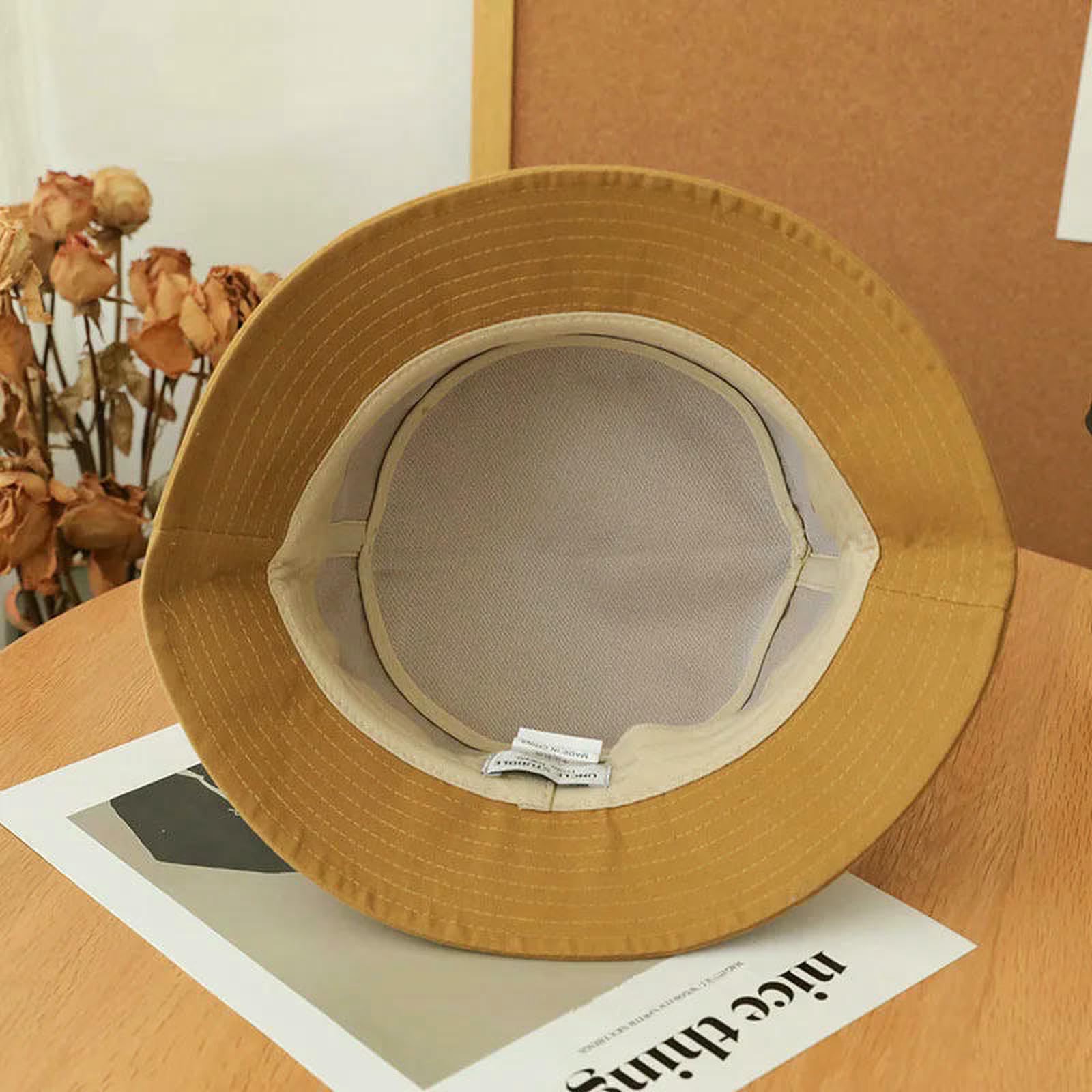 Kapelusz typu bucket duża głowa rozmiar na co dzień kapelusze wędkarskie dla mężczyzn bawełna litera C męska outdoorowa czapka wiosenna-9-xl (60 cm)