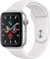 Vista 1 de Apple Watch Series 5 GPS (renovado), 44mm, Caja de aluminio plateado.