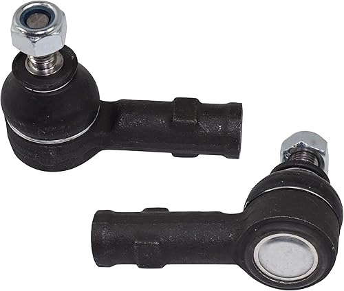 Evan Fischer Front Left & Right Outer Tie Rod End Compatible With Jaguar XJ12 82-92, 94-96 XK8 97-06