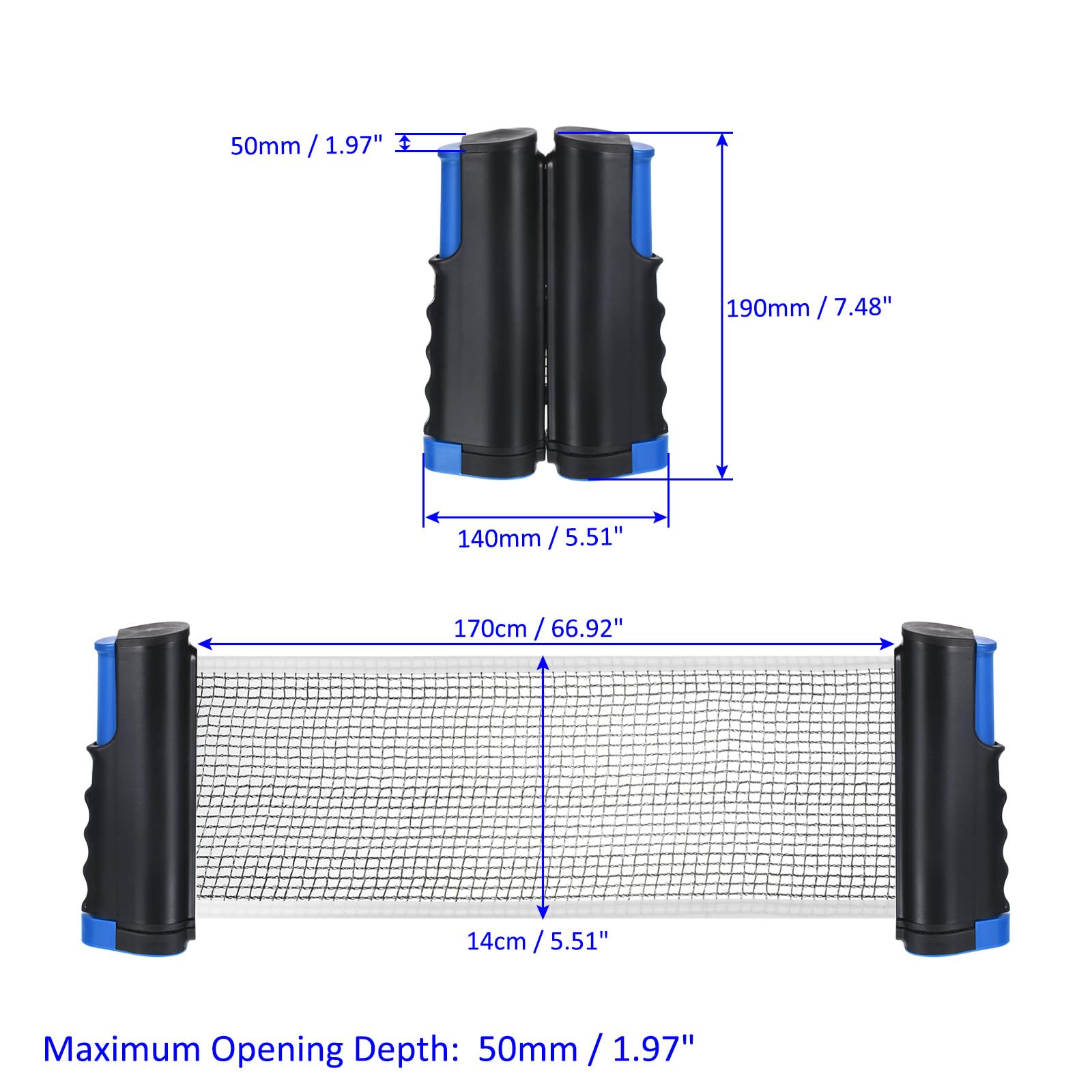 M METERXITY Table Tennis Net Replacement - Image 3
