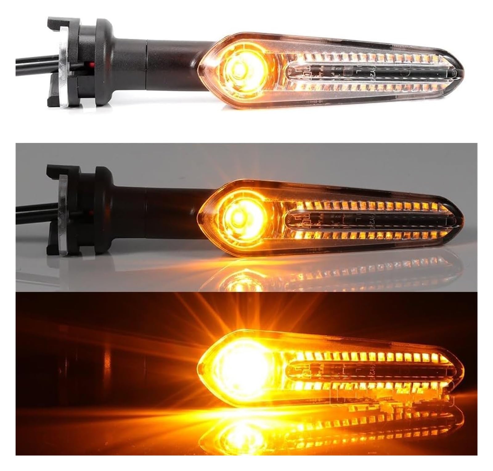 Indicatore Direzione Anteriore per Yamaha MT07 per Tenere 700 XJ6 FZ6 MT09 per Tracer 900 MT10 MT03 FZ25 Luce di Direzione Posteriore A LED Lampeggiante per Moto