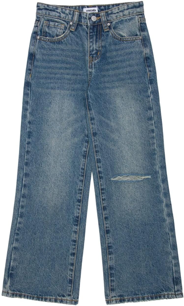 Rsq Girls High Rise Wide Leg Jeans