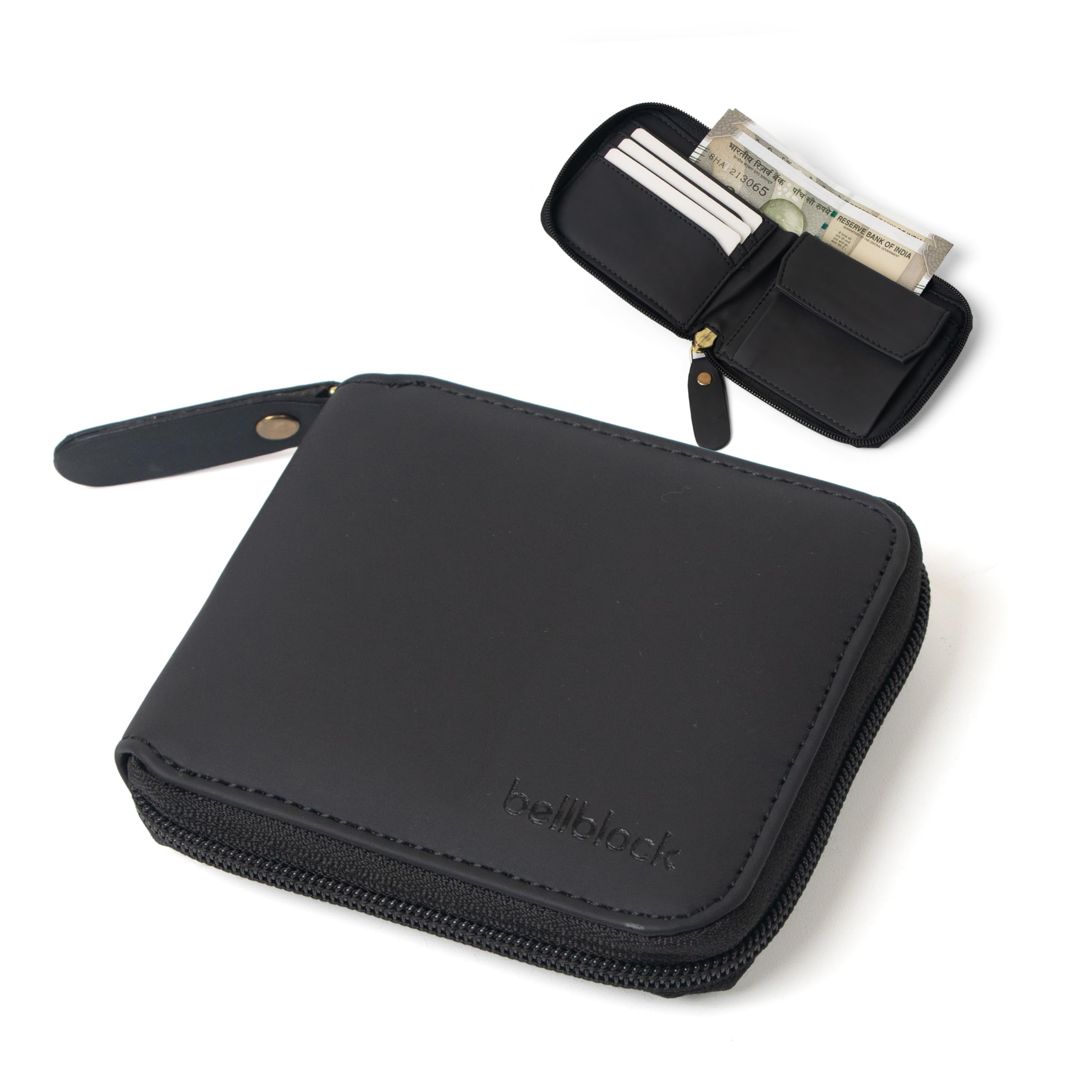 Buy Bellblock Zip Wallet for Woman & Men | Mini Women Wallet with